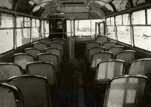 Салон автобуса ЛАЗ-695Б эталонного