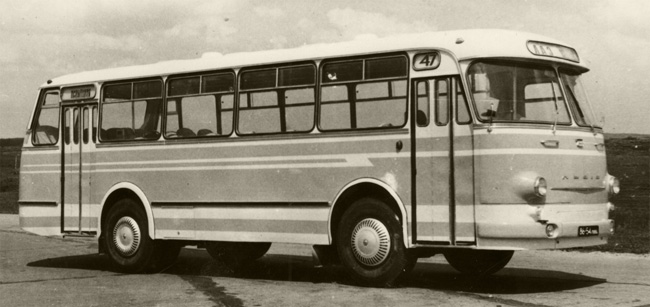 Ранняя модификация автобуса ЛАЗ-695М I-ого опытного