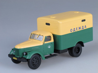 Модель автомобиля-фургона ЛАЗ-150Ф в масштабе 1:43