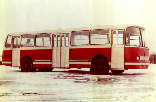 Автобус ЛАЗ-699Б опытный 1969 года