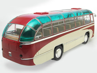 Модель автобуса ЛАЗ-695 «Львов» Опытный II в масштабе 1:43