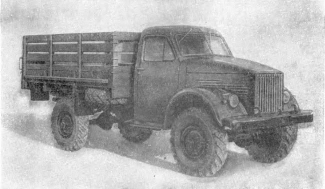 Общий вид автомобиля ГАЗ-63
